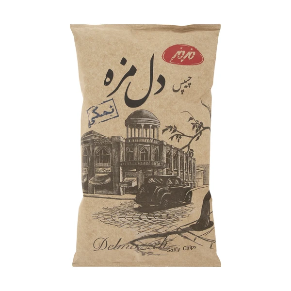 چیپس دل مزه نمکی